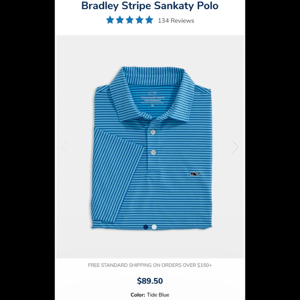 Vineyard Vines Sankaty Performance Polo
